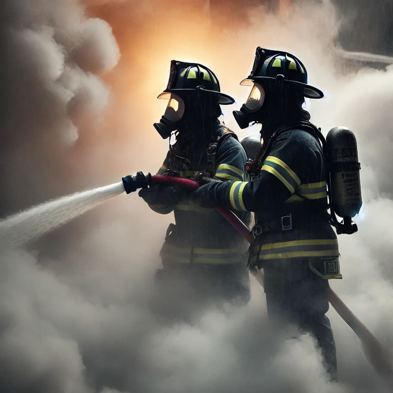 Firefighters Protective Gear
